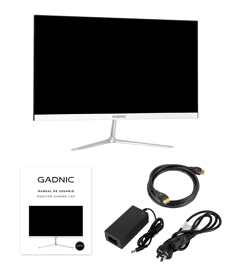 Monitor Gaming Gadnic 24 Plana IPS FHD 180Hz Sin Bordes - Imagen 7