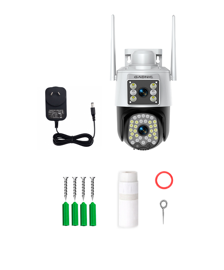 Cámara De Seguridad Gadnic S-Cam Full HD 3MP Control Por App Visión Nocturna IR Color - Imagen 7