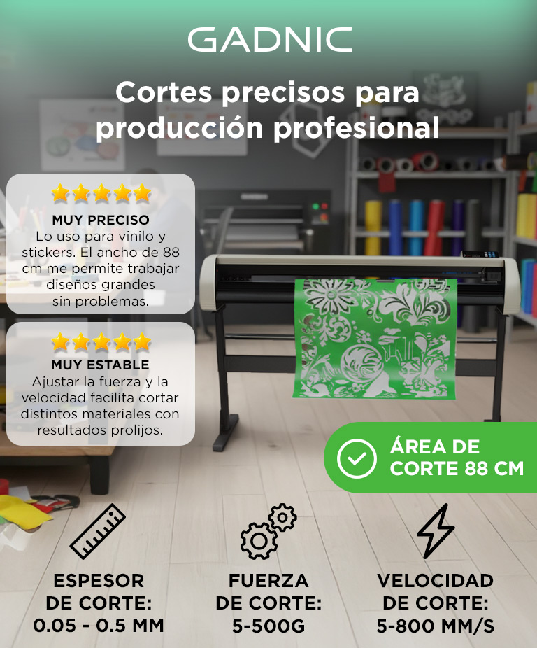 Plotter de Corte Gadnic 88 Cm - Imagen 2