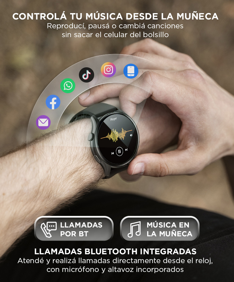 Smartwatch Gadnic V35 Pro Pantalla Amoled - Imagen 3