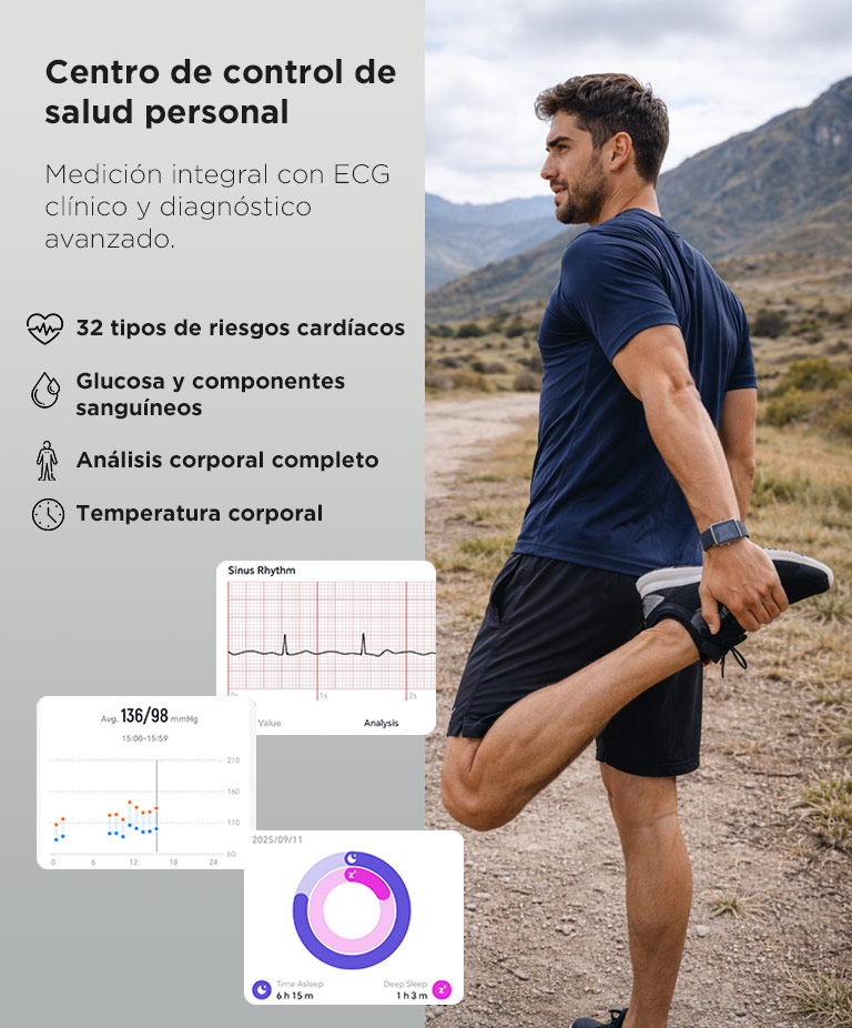 Pulsera Inteligente Smartband Gadnic VITRO 1ATM Monitoreo de Salud - Imagen 3