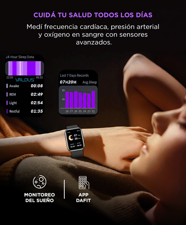 SmartBand Gadnic VS13 Llamadas 123 Modos Deportivos IP68 - Imagen 5