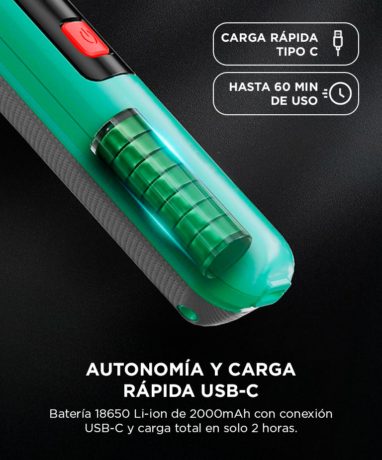 Soldadora De Plástico Inalámbrica Bron By Gadnic 3.6 V Display Digital - Imagen 4