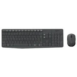Combo Teclado y Mouse Inalámbrico Logitech MK235 Negro