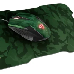 Mouse Gamer Trust Gxt781 Rixa Camo + Pad Mouse Combo 3200dpi TRUST