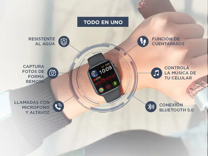 Reloj Inteligente Gadnic Smartwatch Deportivo y Urbano - Imagen 4