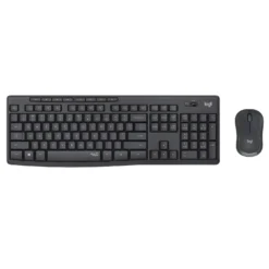 Combo Teclado y Mouse Inalámbrico Logitech MK295 Negro