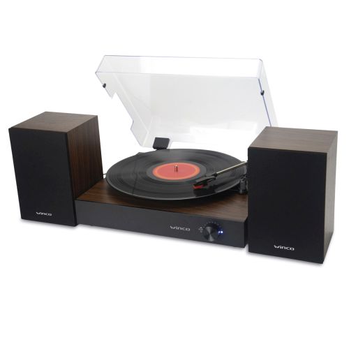 W410-Tocadiscos vinilo c/parlantes WINCO - Imagen 3