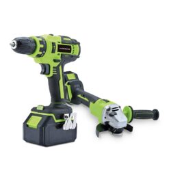 W9022 Set Taladro + Amoladora Inalámbricos WINCO