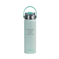 Botella térmica Waterdog Akwa - 650 ml - Grabado Personalizado - Green Salvia