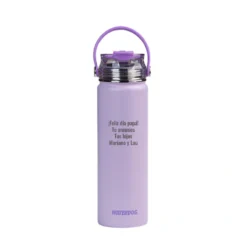 Botella térmica Waterdog Akwa - 650 ml - Grabado Personalizado - Pink Stick