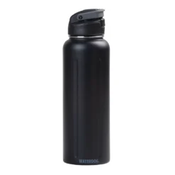 Botella térmica Waterdog Acua - 1200 ml - Negro