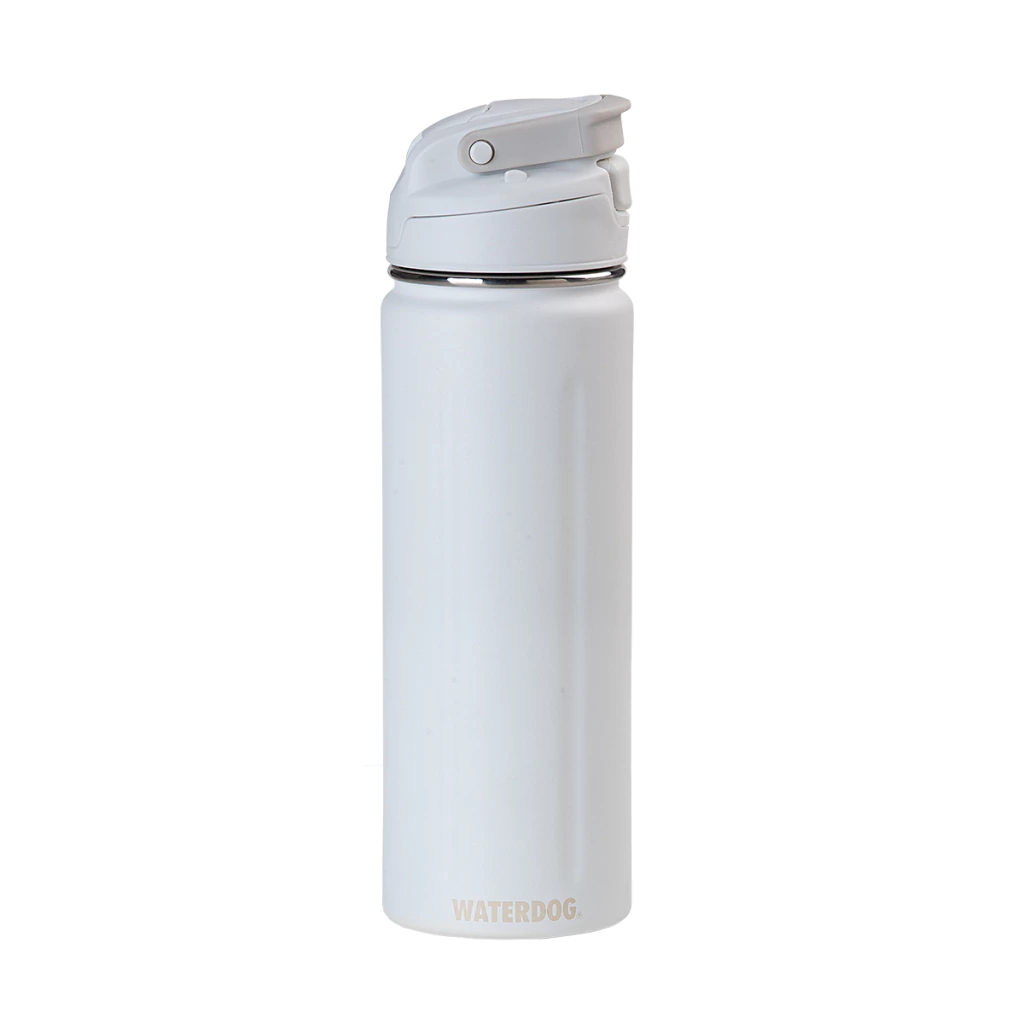Botella térmica Waterdog Acua - 550 ml - Blanco
