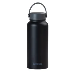 Botella térmica Waterdog Lake - 950 ml - Negro