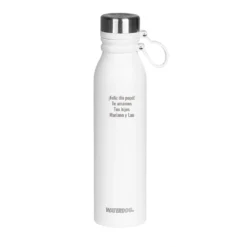 Botella térmica Waterdog Buho - 750 ml - Grabado Personalizado - Blanco