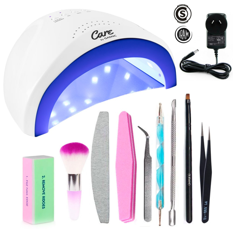 Cabina Para Uñas Gadnic Ledsun Uv 48w Uso Profesional