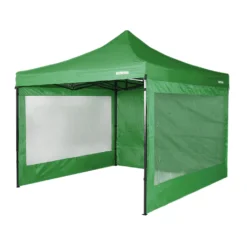 Gazebo telescópico plegable con paredes Waterdog - 300 x 300 x 200 cm