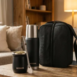 Set Matero 4 Waterdog - Matero + Termo 750ml + Mate 160ml + Bombilla