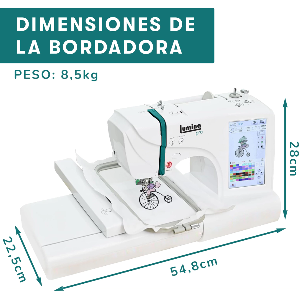 Lumina Pro - Bordadora - Imagen 4