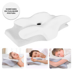 Almohada Inteligente Gadnic Espuma Memory Fresca Ergonómica Cervical