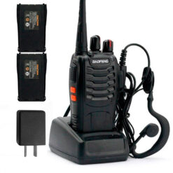 Handy Baofeng BF-888S 5w 16CH UHF Hasta 10km 2 Baterías y Manos Libres