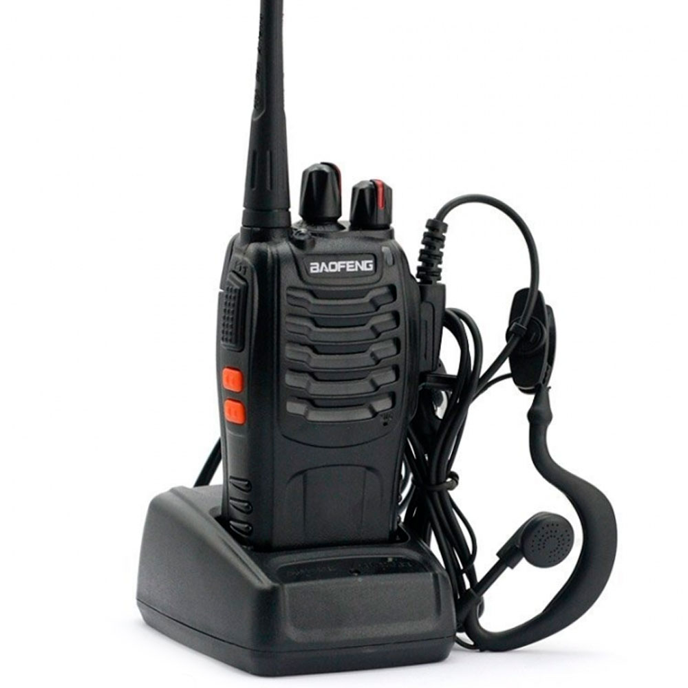 Handy Baofeng BF-888S 5w 16CH UHF Hasta 10km 2 Baterías y Manos Libres - Imagen 8