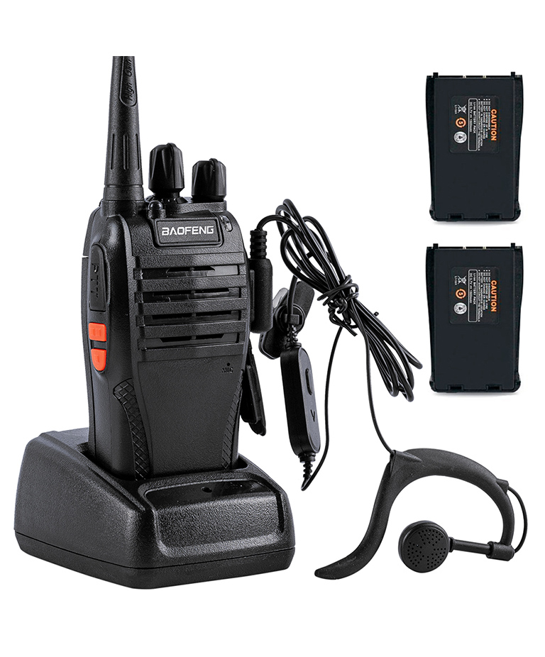 Handy Baofeng BF-999S 5w 16CH UHF Hasta 10km 2 Baterías y Manos Libres - Imagen 7