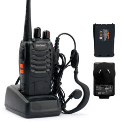 Handy Gadnic WK99U 5W 16 Canales UHF Hasta 1km Manos Libres Walkie Talkie