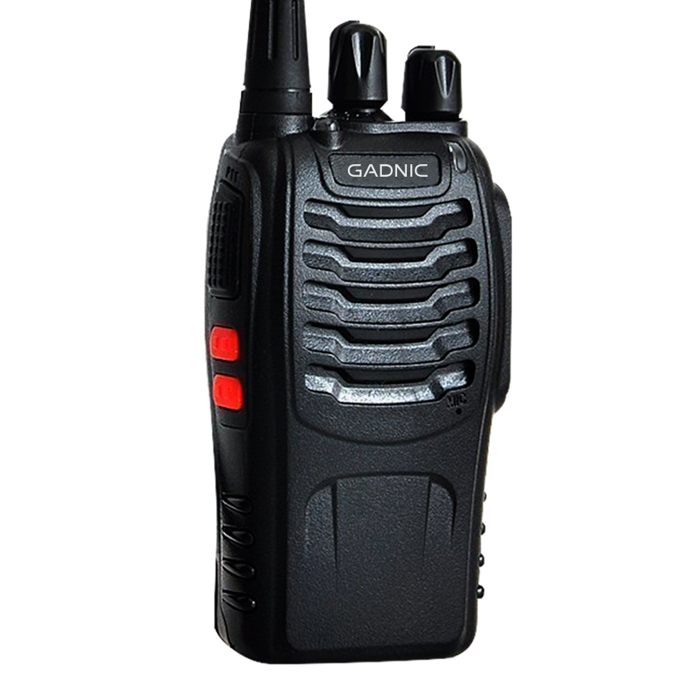 Handy Gadnic WK99U 5W 16 Canales UHF Hasta 1km Manos Libres Walkie Talkie - Imagen 8