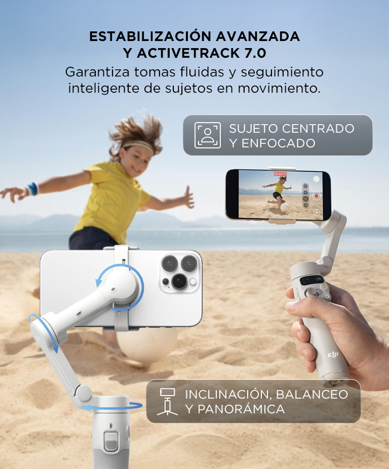 Estabilizador Para Celular DJI Osmo Mobile 7 - Imagen 3