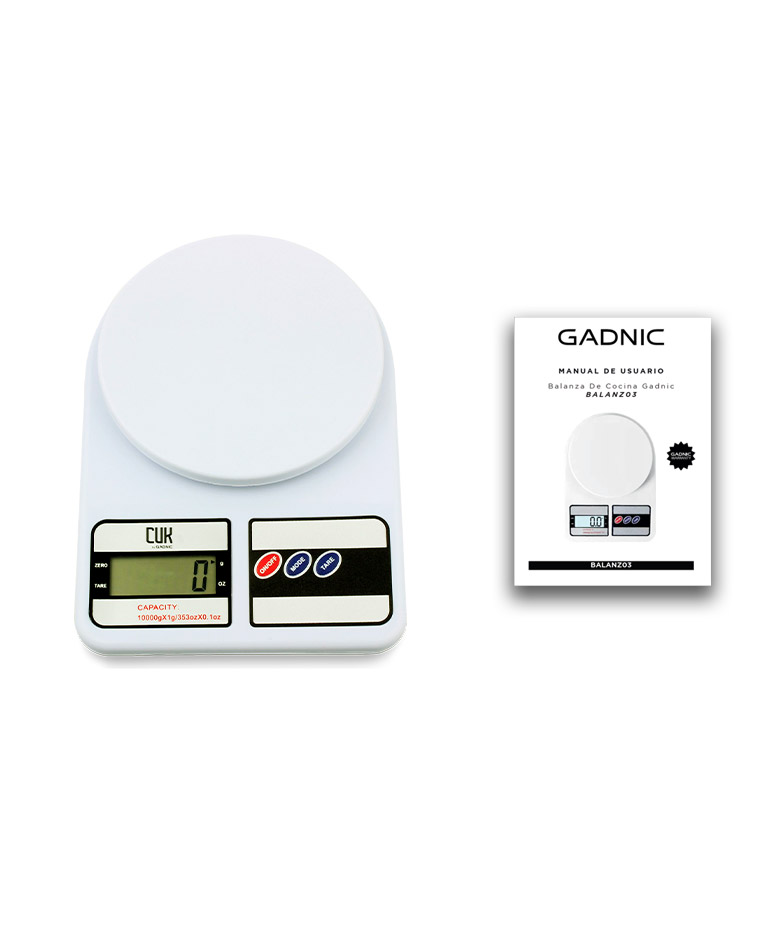 Balanza De Cocina Gadnic Digital Hasta 10 Kg - Imagen 7