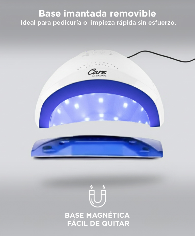 Cabina Para Uñas Care By Gadnic Ledsun UV 168W Uso Profesional - Imagen 4