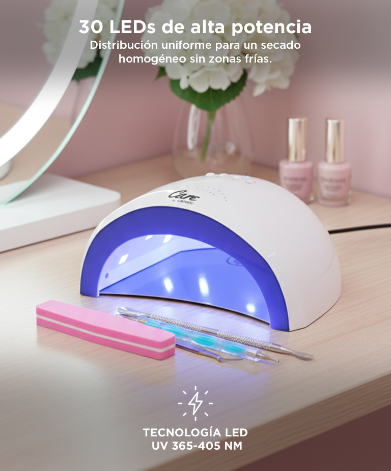 Cabina Para Uñas Care By Gadnic Ledsun UV 168W Uso Profesional - Imagen 5
