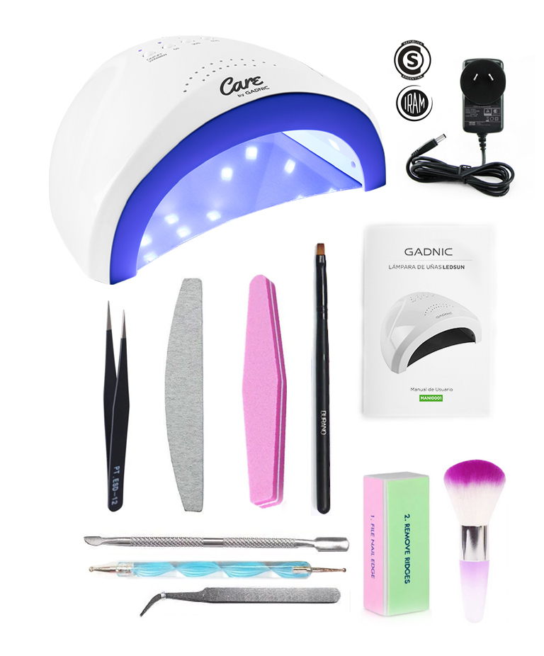 Cabina Para Uñas Care By Gadnic Ledsun UV 168W Uso Profesional - Imagen 7