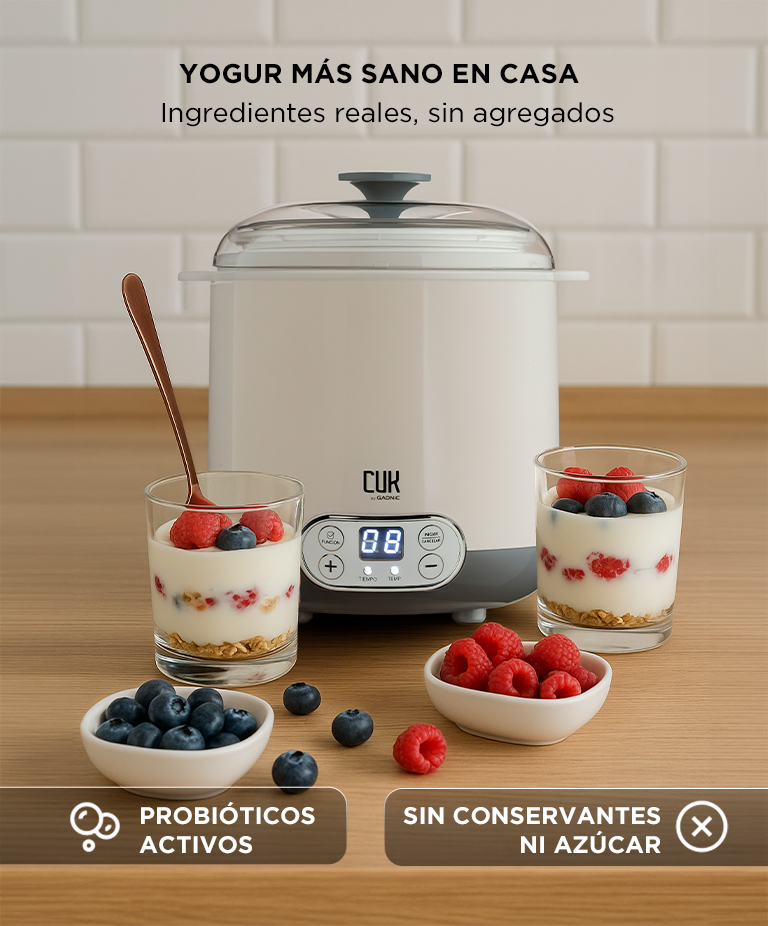 Yogurtera Cuk By Gadnic 1.5L Yogur Griego Panel Digital - Imagen 4