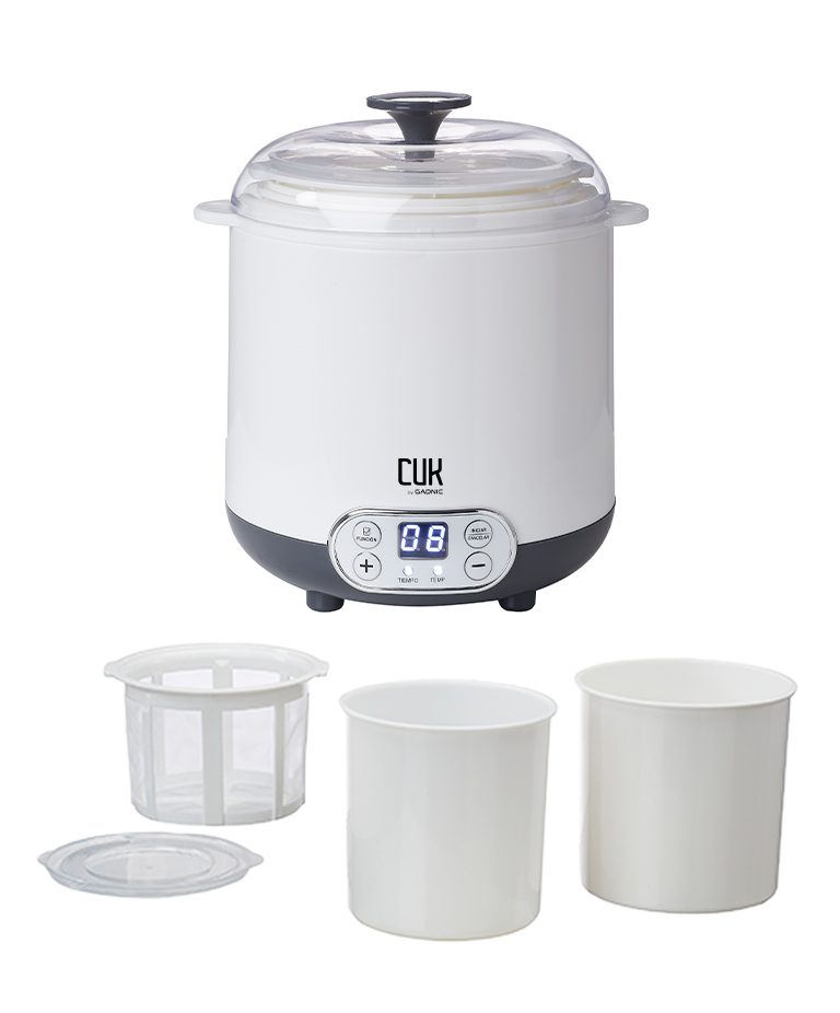Yogurtera Cuk By Gadnic 1.5L Yogur Griego Panel Digital - Imagen 7
