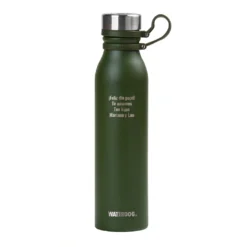 Botella térmica Waterdog Buho - 750 ml - Grabado Personalizado - Verde
