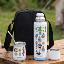 Set Matero Waterdog - Edición Mundial + Stickers Selección Argentina