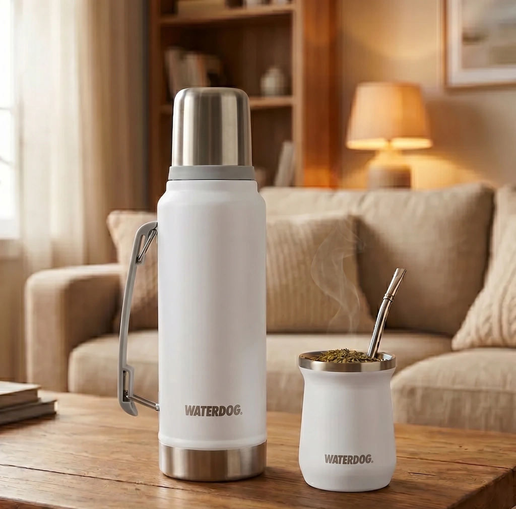 Combo Matero Waterdog - Termo Ombu 1l + Mate Zoilo 240ml