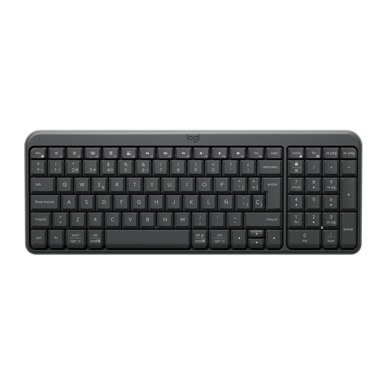 Teclado Inalámbrico Logitech K250 Negro