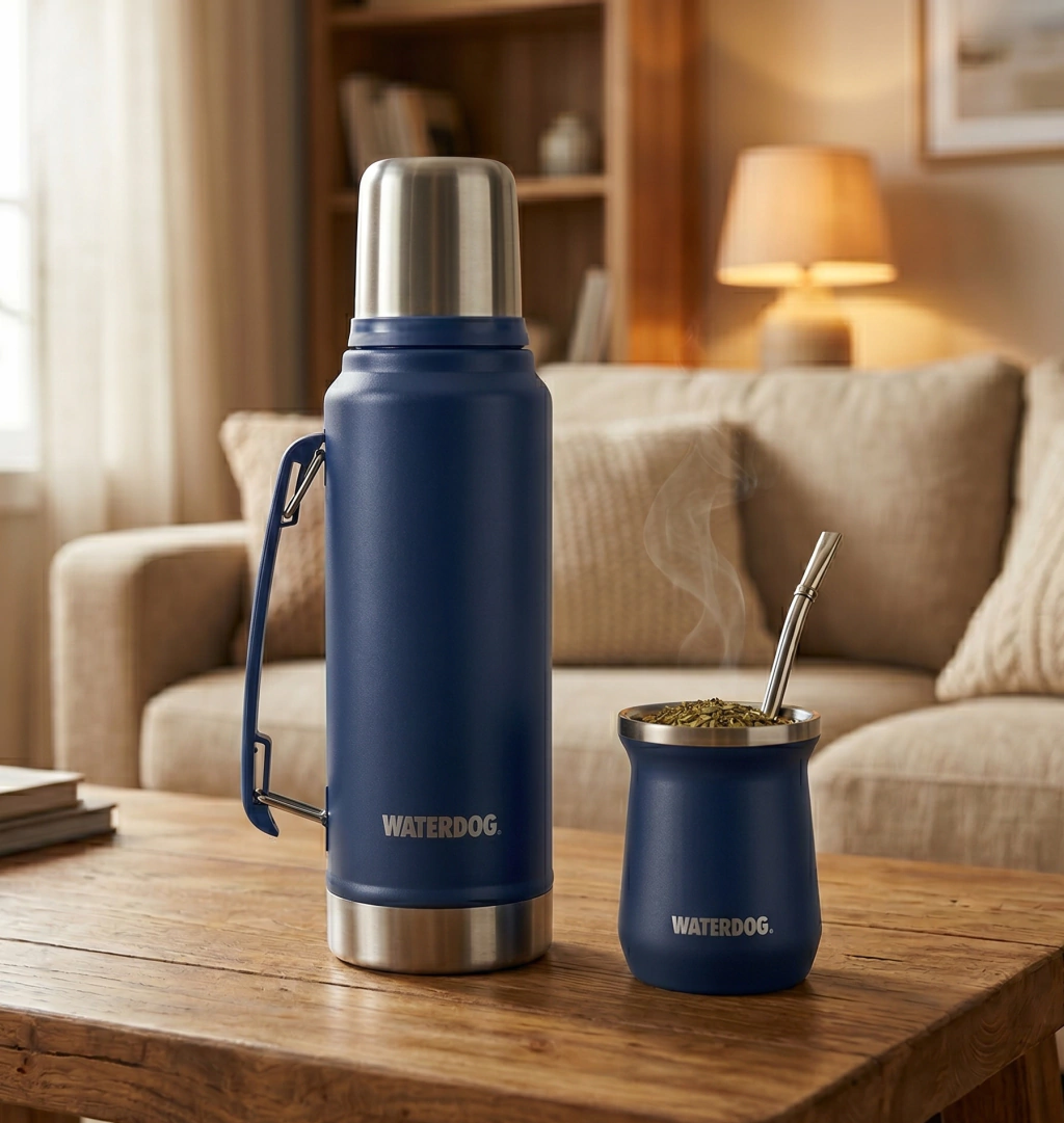 Combo Matero Waterdog - Termo Ombu 1l + Mate Zoilo 240ml