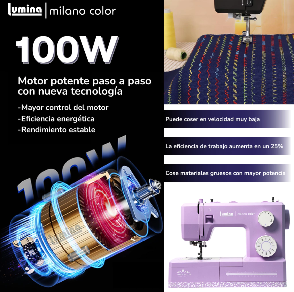 Lumina Milano Color Celeste - Imagen 4