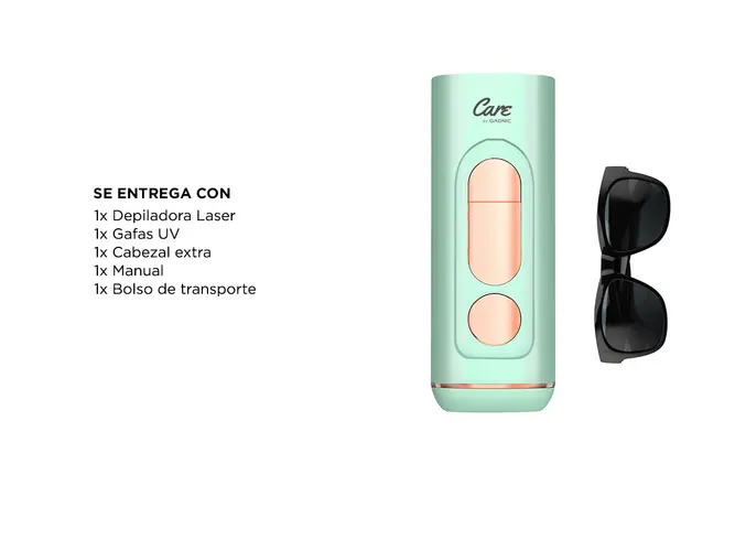 Depiladora Láser IPL Care By Gadnic Flyz - Portátil 5 Niveles de Potencia Uso Unisex Tecnología de Luz Pulsada - Imagen 7