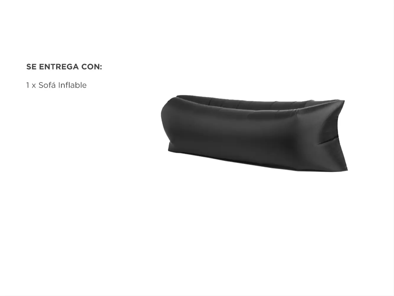 Sofá de Aire Gadnic Reclinable Inflable Pileta - Imagen 4