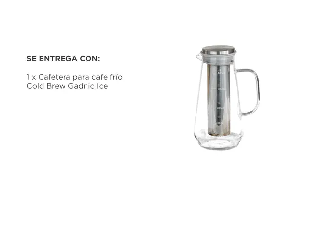 Cafetera Para Cold Brew Gadnic Ice Café Frío Icé Latte - Imagen 7