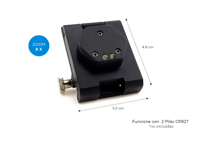 Lupa Cuenta Hilos Luz Led Gadnic Maximus3 Tornillo Micrométrico - Imagen 5