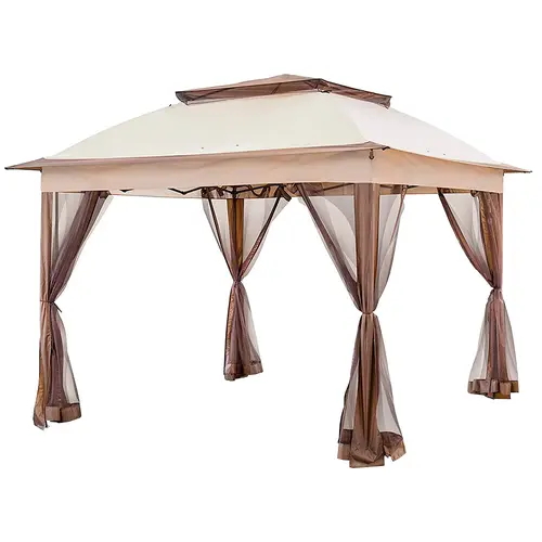 Gazebo Mosquitero Gadnic Gard Tienda de Sombrilla Instalación Simple