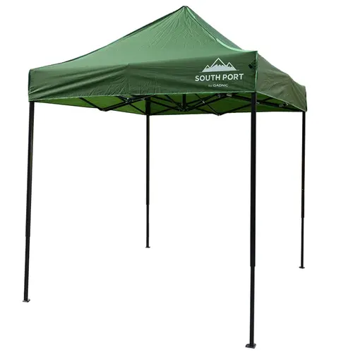 Gazebo Sin Paredes Gadnic 2x2 mts Impermeable Tubos Acero Reforzado Altura 4 Niveles
