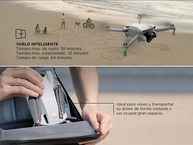 Drone DJI Mini 3 Control Remoto DJI RC-N1 - Imagen 2