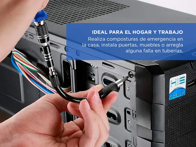 Kit Desarmador C/54 Puntas Intercambiables Celular 58 en 1 - Imagen 4